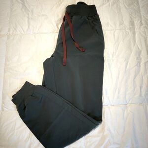 FIGS Zamora High Waisted Jogger Scrub Pants Bonsai S